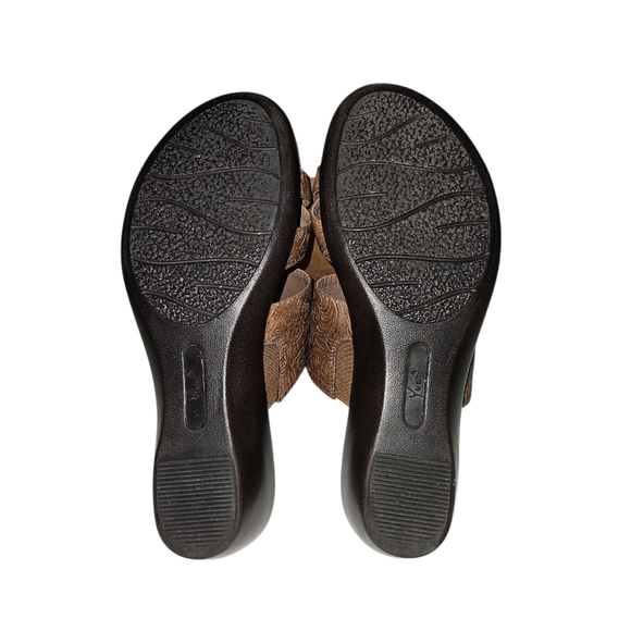 Yuu Portney Brown‎ Leather Sandals Women's 8 - Picture 7 of 7